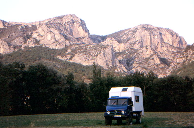 Unimog bei Verdon